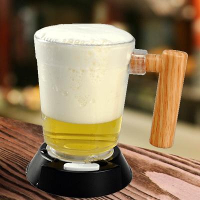 China Viable Foam Pourer Goods Gifts For Fans Portable Frother Machine Draft Globe Beer Dispenser With Cheap Price for sale