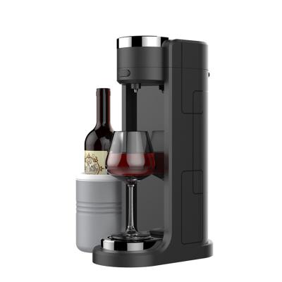 China Viable Red Plastic Smart Dispenser Decanters Automatic Aerator Accessories Keeper Other Beverage And Wine Machines for sale