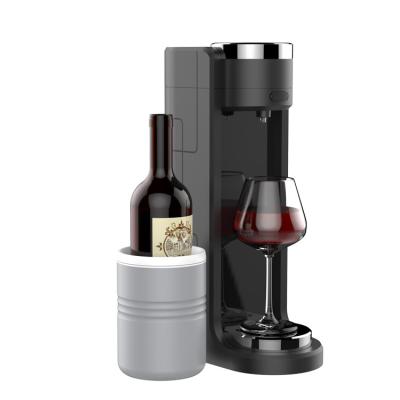 China Viable Red Smart Barware Decanter Dispenser Single Table Decanters Electric Wine Aerator for sale