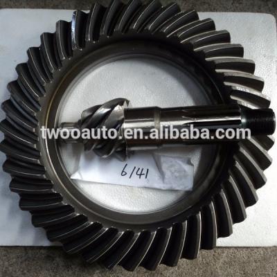 China 4JB1 FOR ISUZU NKR CROWN AND PINION SPEED RATIO: 6:41 7:38 7:41 7:43 8:38 10:41 for sale