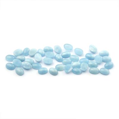 China Natural Blue Green Loose Gemstones Size Quality Cut Polishing Loose Gemstone Manufacturing Prices for sale