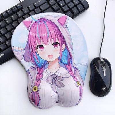 China With Wrist Rest Amazon Hot Sale Customizable 3D Mouse Pad With Wrist Rest Anime Gaming Mouse Pad Cardboard Mouse Printed for sale