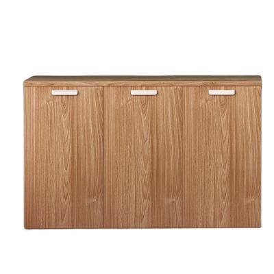 China (Others) Adjustable Wholesale Office Furniture Manufacture Cabinet Three Door Cabinet Low Cabinet Wood Folder Storage for sale