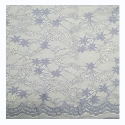 China Viable Women Flower Pattern Mesh Knitting Lace Fabric For High Quality Delicate Evening Dress for sale