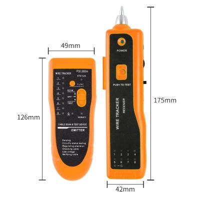 China Yellow cable wholesale hot multifunctional tester network purchasing computer network circuit engineering factory customization line finder for sale