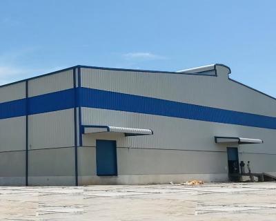 China Industrial custom design prefab workshop drones steel structure workshop shed prefab garage workshop for sale