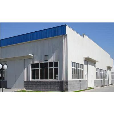 China Industrial Prefab Steel Structure Workshop Construction Workshop Steel Structure Building Warehouse for sale