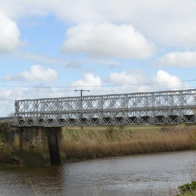 China steel structure cb200 bailey bridge bridge manufactures zb200 bailey bridge for sale