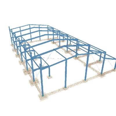 China Convenient steel workshop/steel structure mobile carparking garage for sale