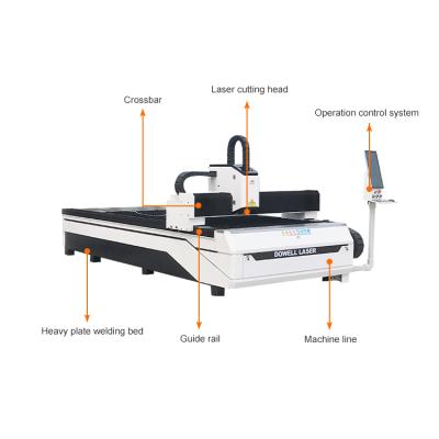 China Water Cooled Handing Aluminum Extrusion For Laser Cutting Machines 3000*1500 1000w Fiber for sale