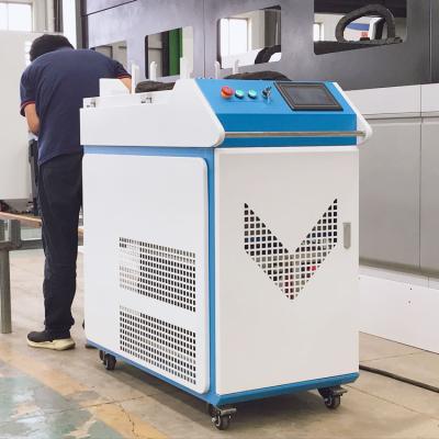 China Metal Derusting Factory Use Direct Industrial Fiber Laser Cleaning Machine For Derusting 2000W for sale