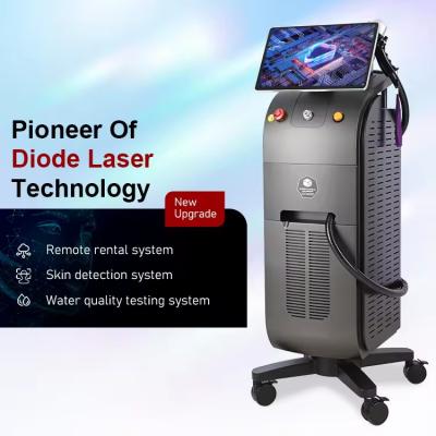 China 2024 Nieuwste professionele ijs laser ontharing 755nm 808nm 1064nm diode laser ontharing machine Te koop