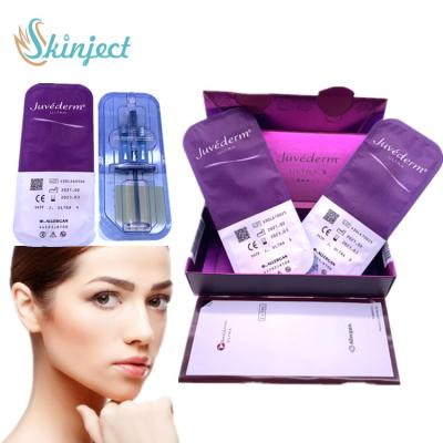 China Juvederm Ultra3 Ultra4 Cross Linked Dermal Filler For Lip Injection Syringe Needle for sale