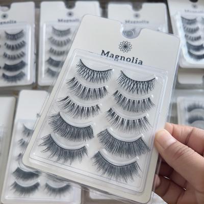 China Light Hot Selling Natural Hair Eyelashes 8-10mm Eyelashes 8-10mm Natural Eyelash Women for sale