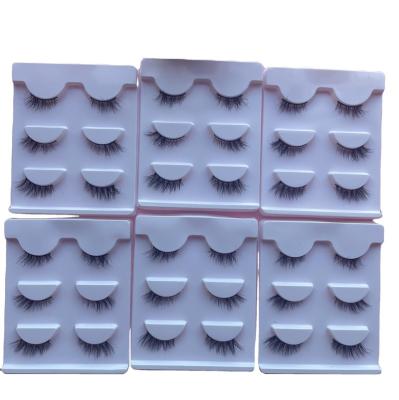 China 2023 Lightweight New Style Half Wedge Lashes Mink Wedge Lashes Corner Hair Curler for sale