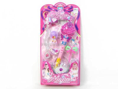 China Hot Sale Plastic Rose Stick Magic Toy for Girl Playset Toys with Light and Music,Electronic Magic Wand Toys for Wholesale,AP003018 for sale