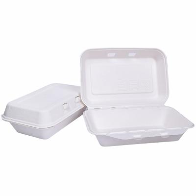 China Factory Supply Disposable Fast Food Bagasse Food Direct Biodegradable Box for sale