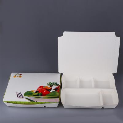 China Disposable Disposable Custom Design Eco Friendly Food Packaging Boxes For Fast Foods for sale