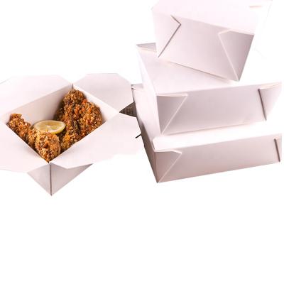 China Disposable Design Eco - Friendly Take Away Paper Food Boxes And Paper Cups for sale