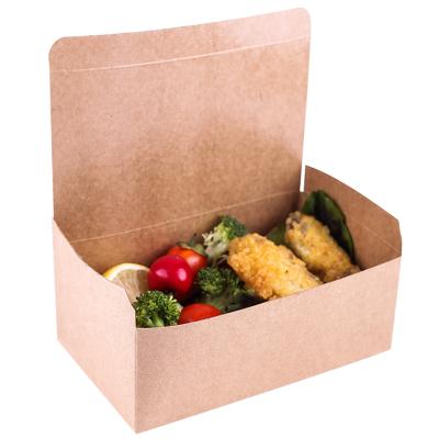 China Disposable Food For Noodle Meal Non-Toxic Custom Disposable Paper Box for sale