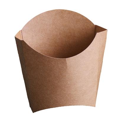 China Disposable Potato Chips Paper Box 2021 Hot Sale Biodegradable 8oz 12oz 24oz Packaging for sale