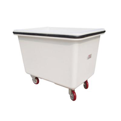 China Wholesale price OEM restaurant hotel service equipment fiberglass custom laundry cart with four wheels for sale