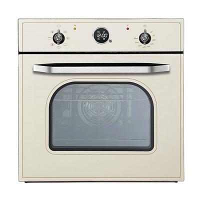 China Hotel 2022 OEM Retro Style 60L Electric Wall Oven Ovens Built-in Timer Function For Household CE/CB for sale