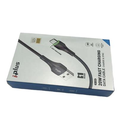 China Recyclable High Quality Custom Factory Industry Consumer Use USB Cable Electronic Package Box for sale