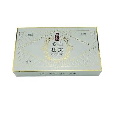 China Wholesale Recyclable OEM Accept Custom Rigid Paper Box For Cosmetics Essence Face Cream Package Box for sale