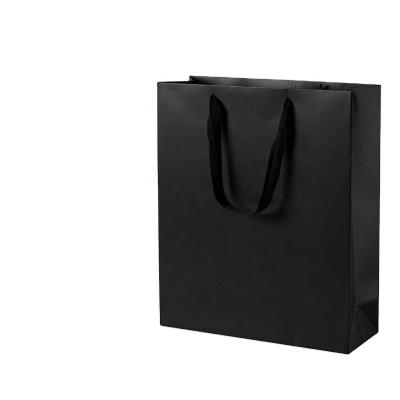 China Custom Materials Shopping Bags Gift Package Krfat Or Recycled Factory Made Luxury Coated Paper for sale