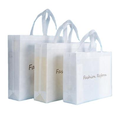 China Wholesale Promotional Custom Eco Friendly Folding PP Laminated Non Woven Shopping Bag for sale