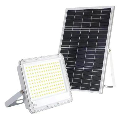 China Garden Low Price Security 50w 100w 150w 200w Auto Switch Small All In One Led Solar Outdoor Flood Light for sale