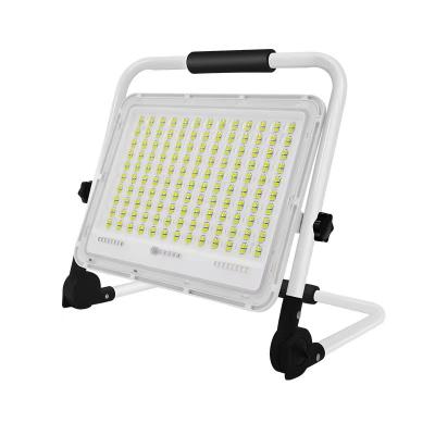 China Outdoor Portable Waterproof Ip65 100w 200w 300w Outdoor Aluminum Rechargeable Led Floodlight for sale