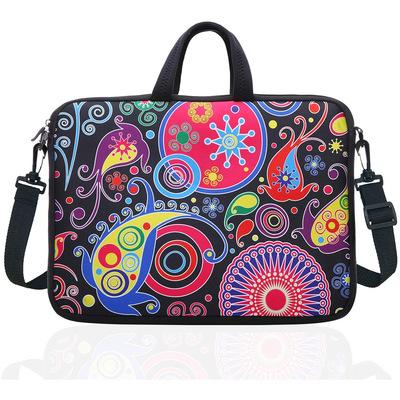 China High Quality Custom Laptop Case Printing Neoprene Business Laptop Bag Waist or Laptop Bag Design with Logo Zipper 13