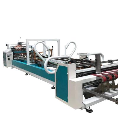 China Factory outstanding quality fully automatic corrugated rigid box gluing machine for sale for sale