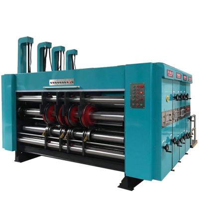 China Factory Cheap Price Three Color Printing Slotting Machine High Speed ​​For Carton Box for sale