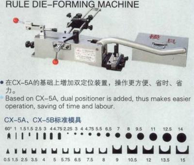 Cina La regola muore formare la macchina automatica manuale a macchina della piegatrice con 41 modulo in vendita