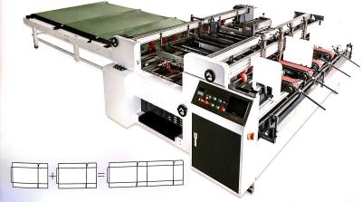 China Hochgeschwindigkeitshalb automatische Maschine 2300/2600 AB Gluer für das klebende und klebende Furchungs-Brett zu verkaufen