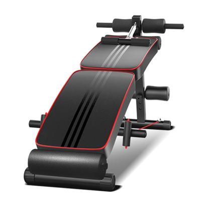 China Multifunctional Foldable Bench 72x50x23cm Home Simple Bench Gym Equipment Strength Training Sit Up Bench for sale