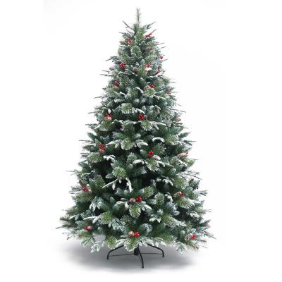 China Wholesale High Quality Indoor Christmas Tree PVC/PE Artificial Inflatable Christmas Tree Decoration With Snow Festival Decor for sale