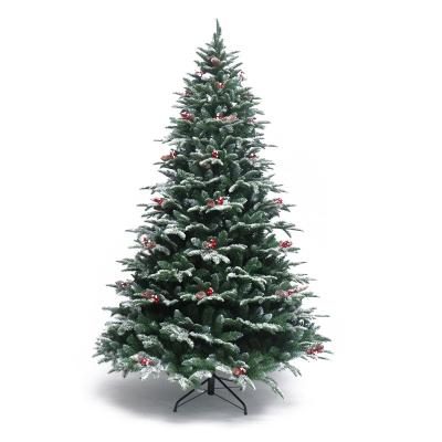 China Christmas Tree Factory 120cm 4FT Luxury Snow Effect Christmas Tree With Pine Cone Decoration Ornament For Xmas Tree Gift for sale