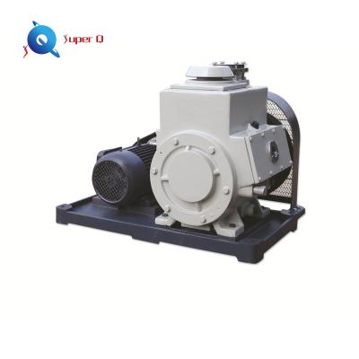 China HVAC Lubricated OEM 2X-70A Dual Stage Belt Driven Vane Vacuum Pump for sale