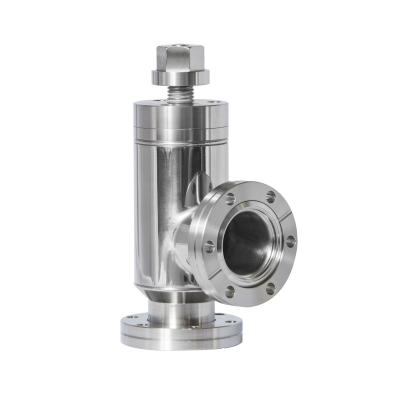 China General All Metal Bakeable Compact Manual Angle Valve, CF35 Conflat, SS for sale