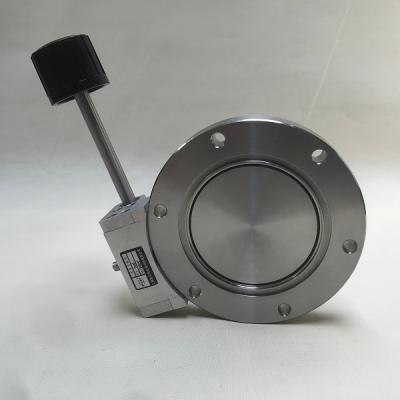 China Manual Vacuum System ISO Butterfly Vacuum Valve for sale