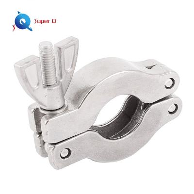 China Hot Sale KF25 Pipe Clamp Hold Down Vacuum Aluminum Fittings for sale