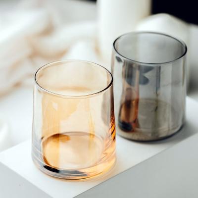 China Modern Jade-CER Fashion Nordic Style Glass Mug For Whiskey Coffee Milk Juice for sale