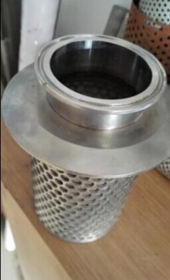 China Stainless Steel 304 Water Metal Cartridge 316L Air Filter Frame Center Core Oil Filter Elements to Italy for sale