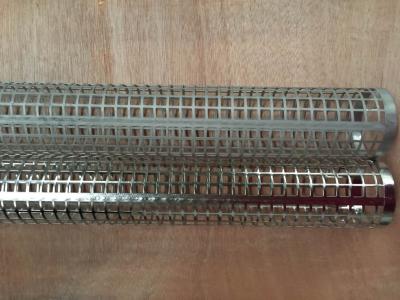 China Straight Seam Perforated Metal Welded Tubes Center Core Filter Frame Filter Element for sale