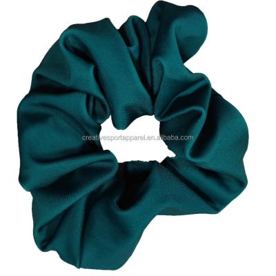 China Spandex/Polyester Girls Flower Hair Scrunchies Accessories for sale