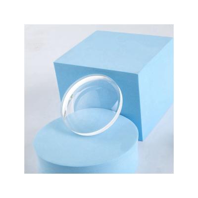 China Single Vision 1.523 Hmc Optical Liquid Surfacing Liquid Lens UC/HMC White Semi Finished Glass Mineral Lenses for sale